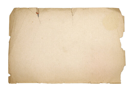 Vintage Styled Torn Paper Texture Background