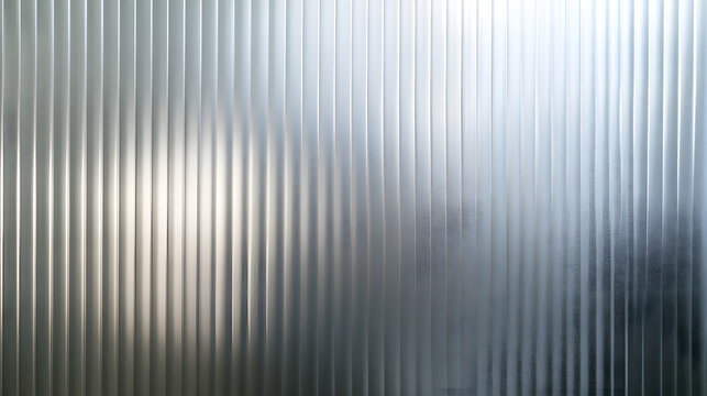 Glass texture featuring parallel vertical frosted ribs and soft backlighting.