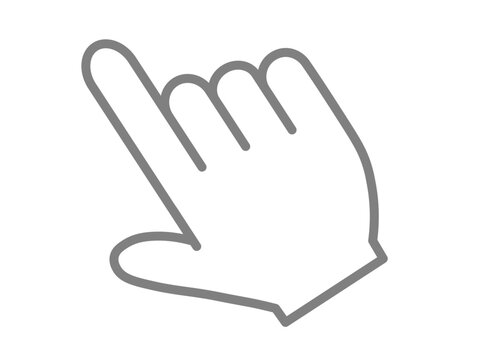 指差しアイコン（選択・タップ）
