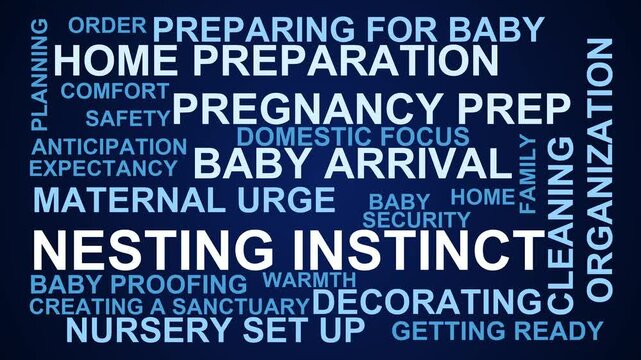 Nesting Instinct Word Cloud