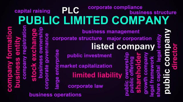 Public Limited Company Word Cloud