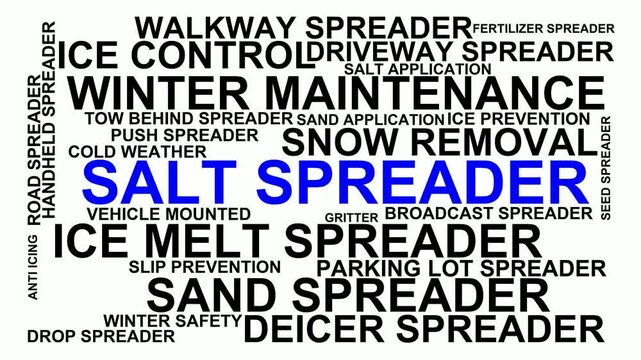 Salt Spreader Word Cloud