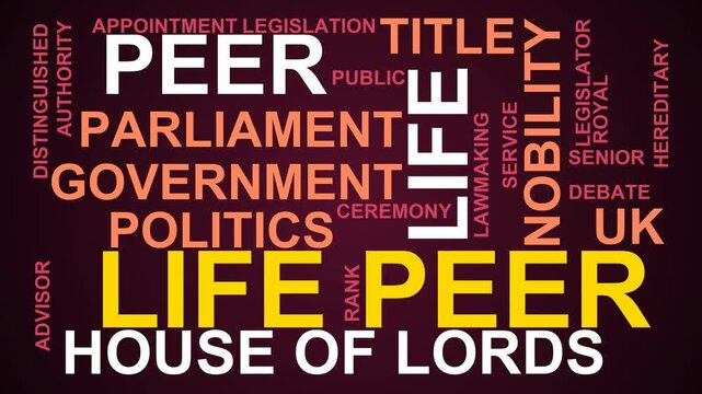 Life Peer Word Cloud