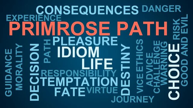 Primrose Path Word Cloud
