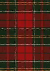 Obraz na płótnie Canvas Vibrant plaid pattern wallpaper.