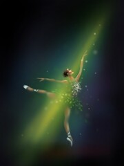 young woman dancing © Mariia