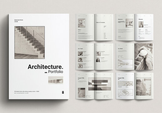 Architecture Portfolio Template