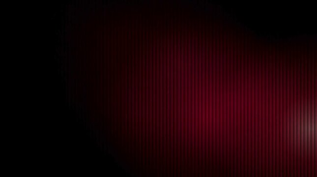 Dark red vertical striped textured background surface with subtle glowing light shining softly from bottom right corner
