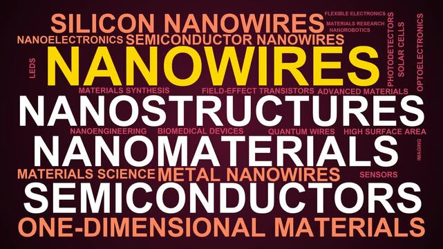 Nanowires Word Cloud