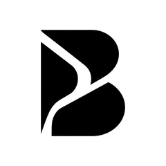 Letter B Monogram Icon © Suriya
