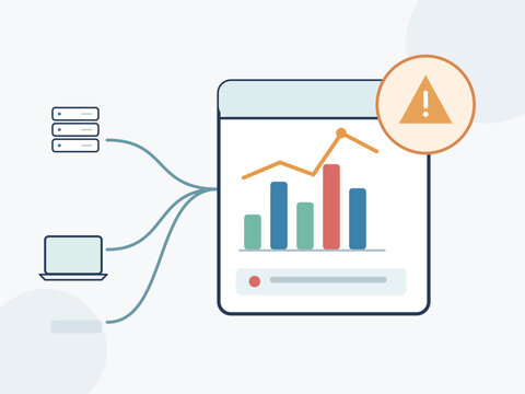 Security log correlation and anomaly alert dashboard