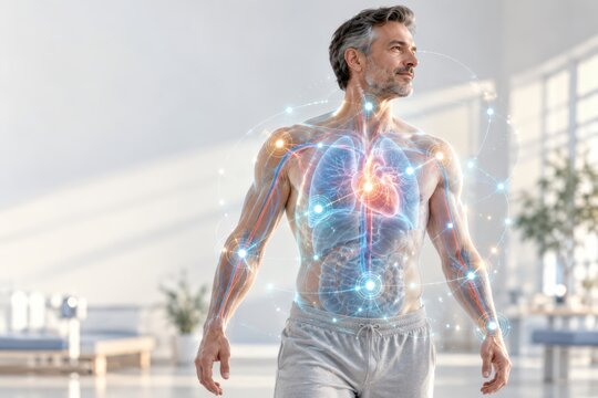 AI Clinical Body Monitoring Network With Human Anatomy