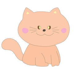 Meow orange cat © pnuchuu