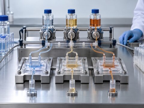 Parallel Organ-on-Chip Drug Response Testing at Multiple Concentrations