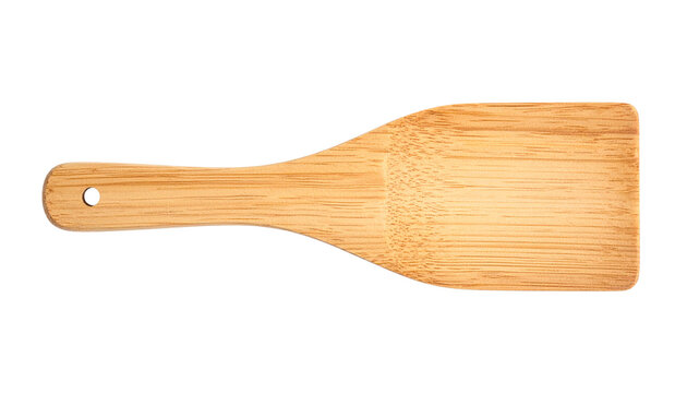 a wooden spatula, isolated on transparent background, PNG