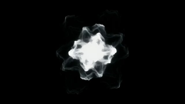 画面全体が一気に白く染まるホワイトアウトのフラッシュ