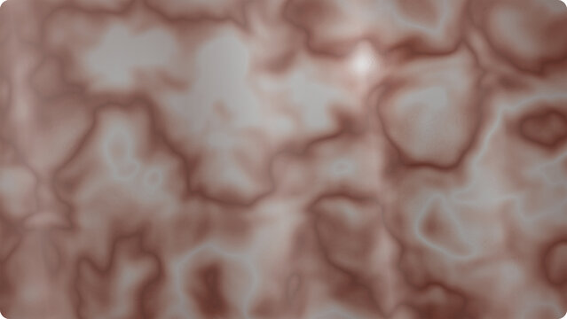 Soft Rose Gold Liquid Abstract Background with Blurred Fluid Forms