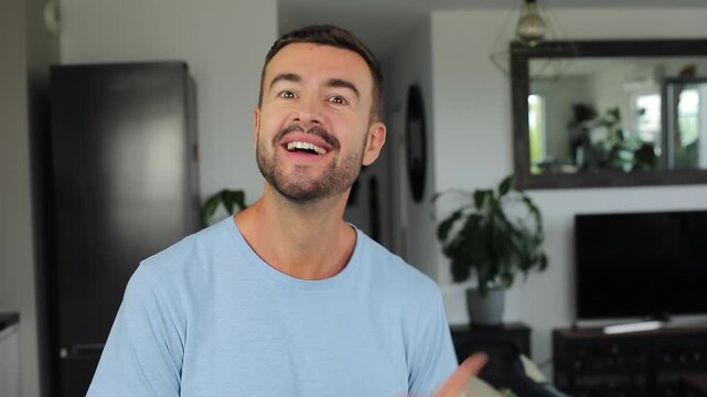 Man requesting someone to continue with something he likes 