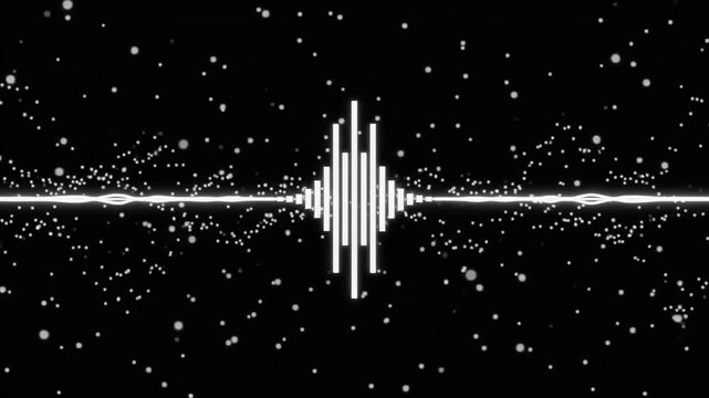 Abstract Audio Spectrum Waveform Equalizer Motion Background 4K