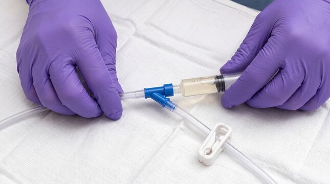 Aseptic Urine Sampling from Needleless Catheter Port