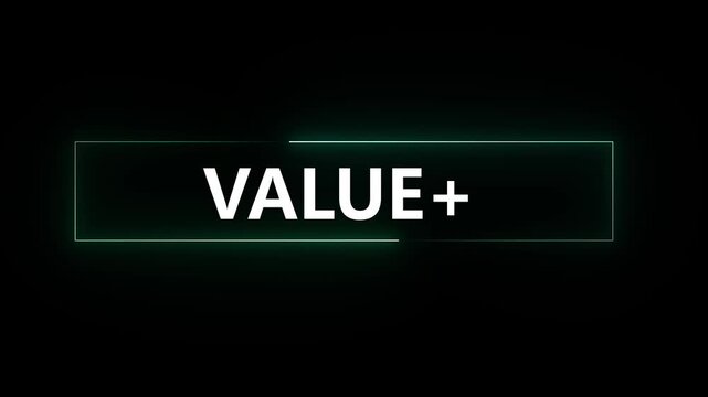 Business hand picking value added download progress benefit growth and development in business.4k video.