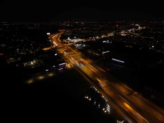 Warsaw, lights © Oskar