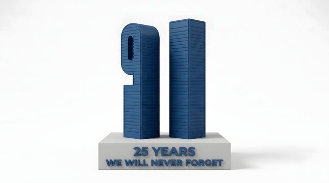 911 memorial 25th anniversary tribute