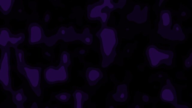 Abstract purple and black liquid blobs flowing seamlessly across a dark backdrop