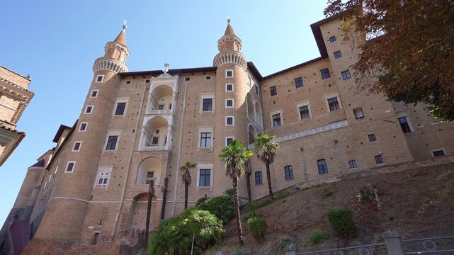  the Ducal Palace of Urbino, Italy