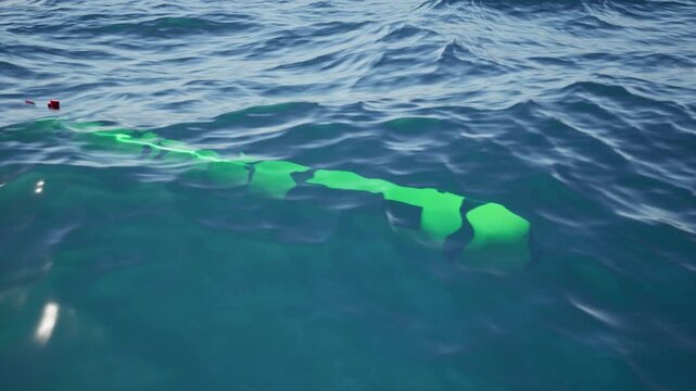 3D Unmanned Underwater Vehicle in Water
