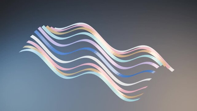 Satin Sine Ribbons