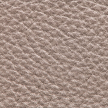 Light beige leather texture background with pebble grain pattern