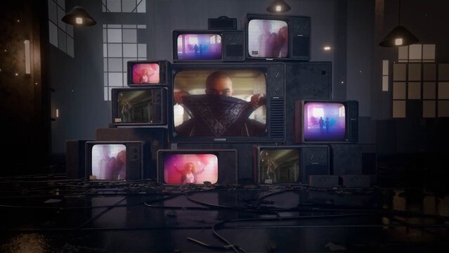 Retro CRT Screens Vol 01