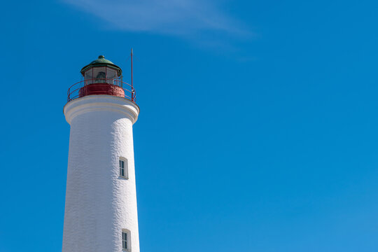 Finland. Marjaniemi Lighthouse, built in 1871 on the island of Hailuoto near the city of Oulu.