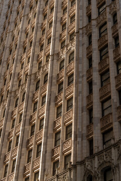 Ornate historic building facade in New York City