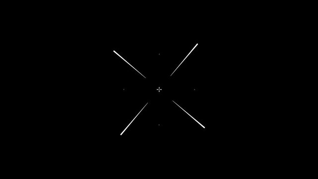 4k video vector flat style dynamic cartoon fireworks visual effect motion graphics loop circle burst line explosion glowing sparkles blast on black screen background animation