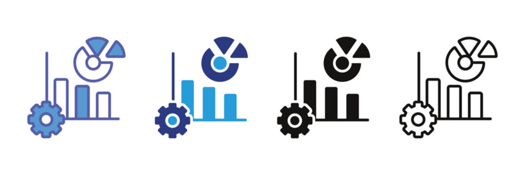 Quantitative Analysis collection of icon styles