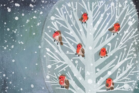 Christmas background illustration