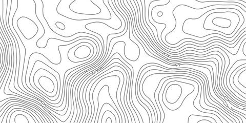 Topographic map background geographic line map with elevation assignments. Modern design with White background. © FS