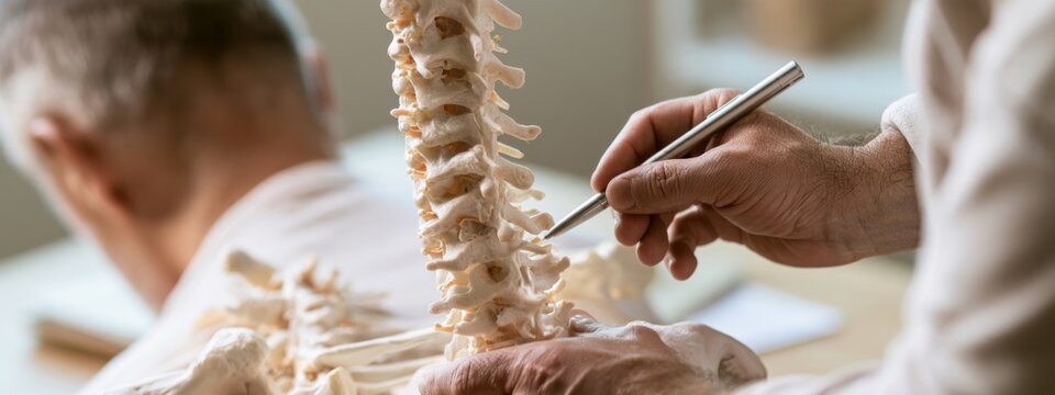 Detailed Three-Dimensional Model of the Lumbar Spine in a Clinical Setting for Educational Purposes