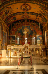 Interior of the Cathedral of the Transfiguration in Trebinje, Bosnia and Herzegovina © Daniel