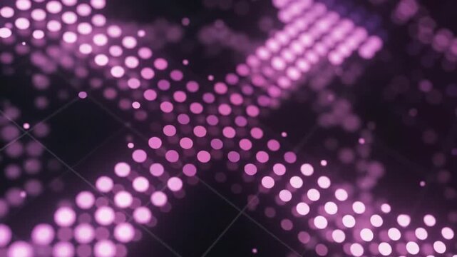 Dot patterned equalizer icon features a circular design with radiating lines	