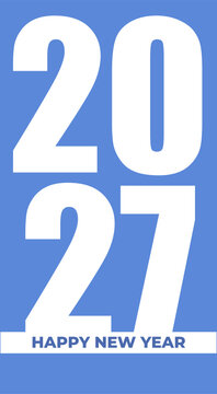 2027 happy new year 