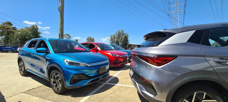 BYD electric vehicle sales surge in Australia as fuel prices rise 