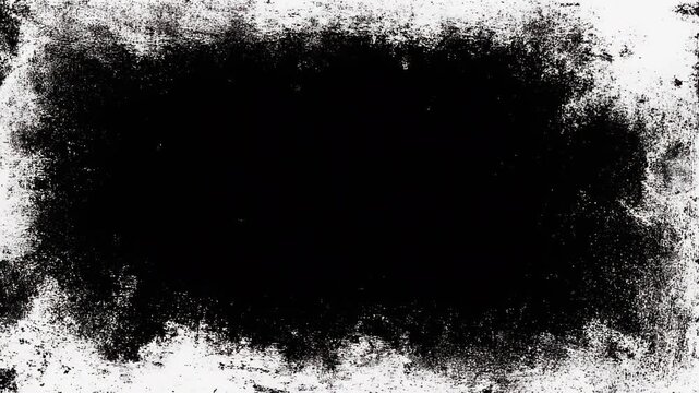 Distressed Grunge Border Overlay 4K Generative AI