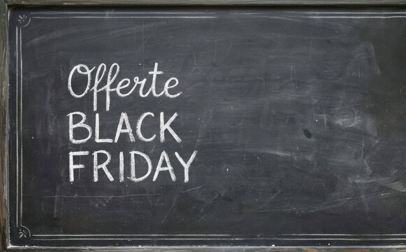 Offerte Black Friday lavagna scolastica scritta gesso sconto shopping promozione affare risparmio commercio