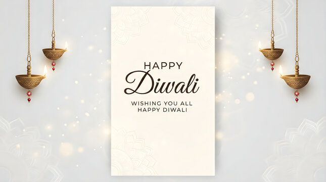 Celebrating the festival of lights a beautiful and intricate paper graphic depicting a traditional indian rangoli design symbolizing prosperity and joy during diwali festivities and