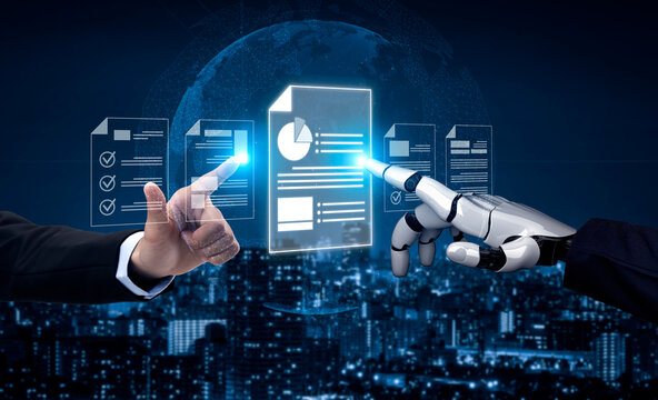 AI artificial intelligence manages documents with virtual assistant filing, secure cloud access, and smart tools for seamless digital collaboration and workflow. Vouch