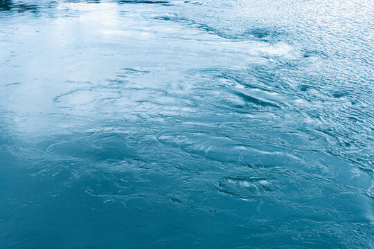 blue sea water surface background