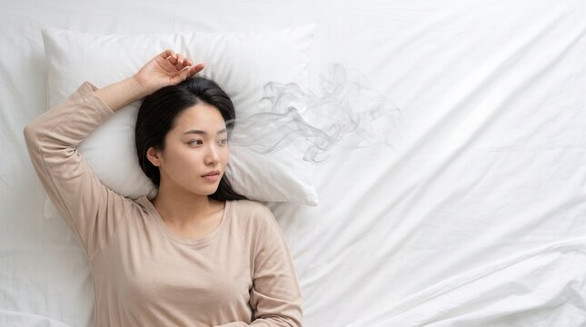 真っ白な朝に沈む、頭の重だるさとブレインフォグ